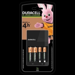 Duracell Hi-Speed lādētājs ar AA un AAA baterijām