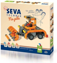 Konstruktors SEVA TECHNIK – zāģētavā, 412 detaļas