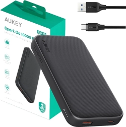 Powerbanka Aukey Spark Go 10000mAh ar USB-C