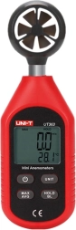 Anemometrs UNI‑T vēja ātruma un temperatūras mērīšanai