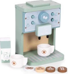 Koka bērnu kafijas automāts barista komplekts 8 detaļas ECOTOYS