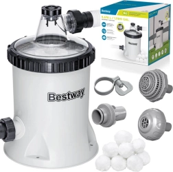 Bestway baseina filtra sūknis 5678 l/h Polysphere filtra bumbiņām