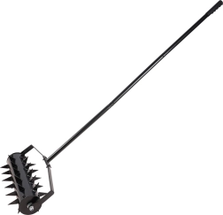Rokas zāliena aerators ar dzelkšņu rulli 148,5 cm