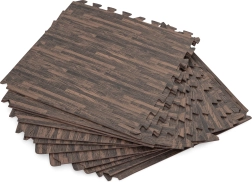 Putas paklāji zem baseina, koka raksts 50x50 cm, 12 gab. BESTWAY