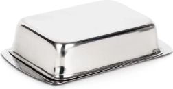 Nerūsējošā tērauda sviesta trauks ar vāciņu