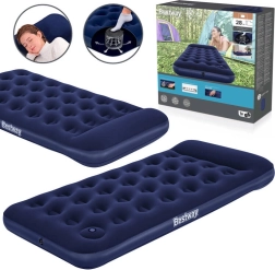 Uzpūšamais matracis Bestway Air Mattress Twin 188 × 99 × 28 cm ar iebūvētu pumpi
