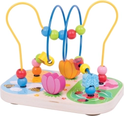 Koka motorīkais labirints “Pļava” Bigjigs Baby