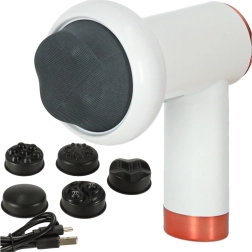 Bezvadu masāžas pistole 5-in-1 pret celulītu un ķermeņa nostiprināšanai