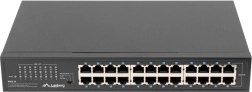 Lanberg 24× gigabit Ethernet slēdzis (switch) rack skapim
