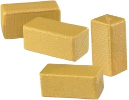 Bruder kvadrātveida salmu ķīpas – komplekts 4 gab.