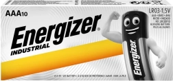 ENERGIZER industrial aaa lr03 sārma baterijas, 10 gab. (bulk)