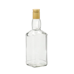 Stikla pudele Daniels 500 ml ar skrūvējamu vāciņu