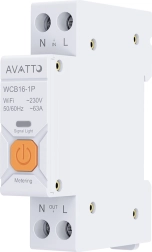 Smart Circuit Breaker with Wi‑Fi Avatto WCB16-1P with Energy Monitoring
