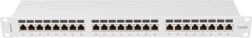 Pārejas panelis 24 porti Cat 6A 1U pelēks