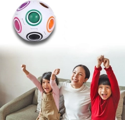 Galvaslauzēja bumba Rainbow Ball 3D