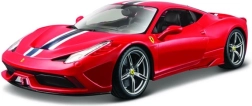 Bburago modelis Ferrari 458 Speciale 1:18 sarkans