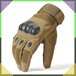 Taktiskās survival cimdi motociklam un velosipēdam, skārienjutīgi, izmērs L, brūni