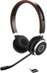 JABRA Evolve 65 MS Stereo bezvadu austiņas ar USB adapteri