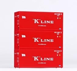 Komplekts 3x20 pēdu K-Line konteineri