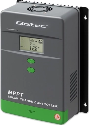 Saules MPPT uzlādes regulators 60 A ar temperatūras sensoru, 12 V/24 V, LCD, Bluetooth, lietotne, GEL un LiFePO4