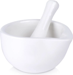 Porcelāna javs ar stampu, balts