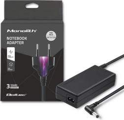 QOLTEC Power Adapter for ASUS, 65 W, 19 V, 3.42 A, 5.5 × 2.5 mm