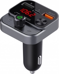 FM raidītājs automašīnai ar Bluetooth, USB un ātro uzlādi QC3.0