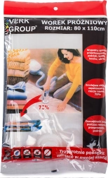 Vakuuma uzglabāšanas maiss 80 × 110 cm – Liels