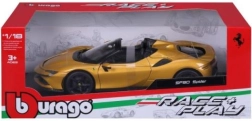Bburago Ferrari SF90 Spider 1:18 - dzeltena