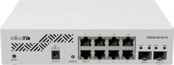 Tīkla slēdzis 8x Gigabit + 2x SFP+ MIKROTIK Cloud Smart Switch CSS610-8G-2S+IN