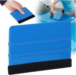 Plastmasas lāpstiņa ar filcu plēvju uzklāšanai 12,5 × 8 cm