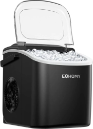 Euhomy IM001 ledus kubiņu ražotājs 1,2 l 12 kg melns