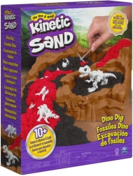 Kinetic Sand – dinozauru izrakumi ar piederumiem