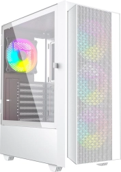 Datora korpuss midi tower FORNAX 4000 ARGB balts