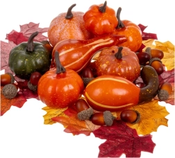 Rudens dekorāciju komplekts RUHHY, 50 gab.