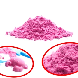 Maģiskās kinētiskās smiltis bērniem 1 kg – Rozā