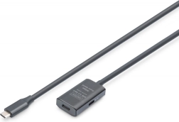 Aktīvais pagarinātājs USB‑C uz USB‑C, USB 3.2 Gen1, 5 Gbps, 5 m