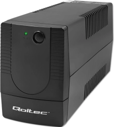 Back-up Power Supply UPS Qoltec 650 VA 360 W