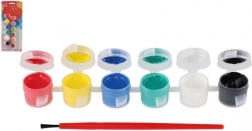 Akrila krāsas ar otu keramikai, stiklam un akmeņiem