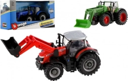 Bburago lauksaimnieka traktors 1:43 – metāla modelis 10 cm