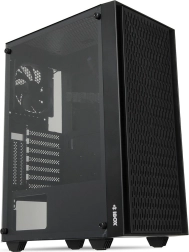 Datora korpuss iBOX CETUS 903 ar rūdītu stiklu un LED ventilatoriem