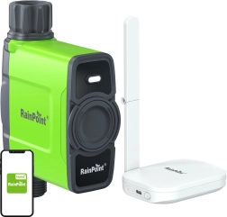 RainPoint Wi‑Fi apūdeņošanas vadības bloks ar 1 zonu un vārteju