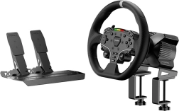 MOZA Racing R3 spēļu (sim‑racing) komplekts ar tiešo piedziņu, ES stūri un SR‑P Lite pedāļiem (PC)