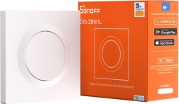 Viedais sienas slēdzis ZigBee SONOFF ZBMINIL2-E bez nulles vada