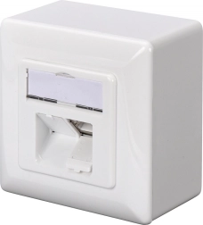 Ekranēta sienas tīkla ligzda CAT 6A 2x RJ45