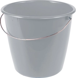 Spainis 5 l ar metāla rokturi, pelēks