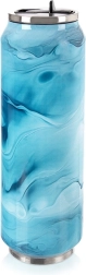 Termokrūze skārdenes formā 700 ml, zila
