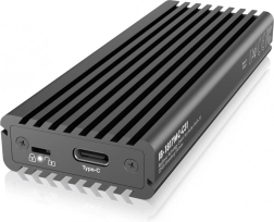 Ārējais alumīnija korpuss M.2 NVMe un SATA SSD ar USB‑C 10 Gb/s – ICY BOX