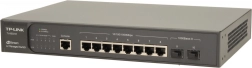Komutators TP-Link TL-SG3210 — 8 RJ45 porti un 2 SFP sloti