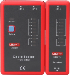 Tīkla un telefona kabeļu testeris UNI-T UT681L